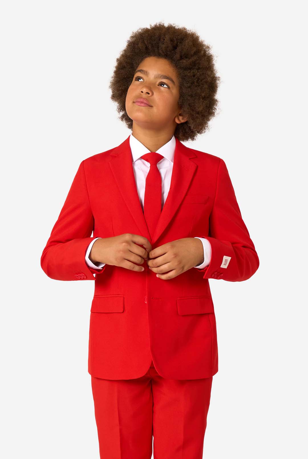 Red Devil Teen Boys Suit Red Teen Boys Suit |OppoSuits