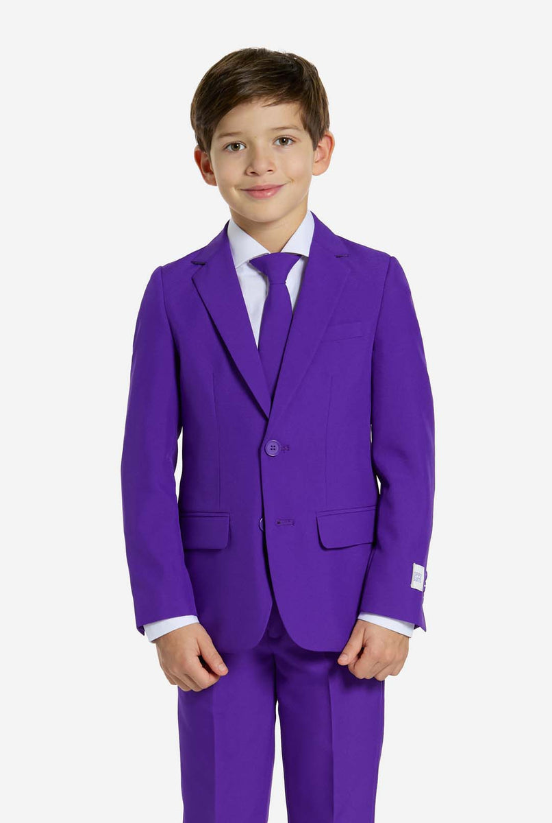 Boys purple dress shirt online