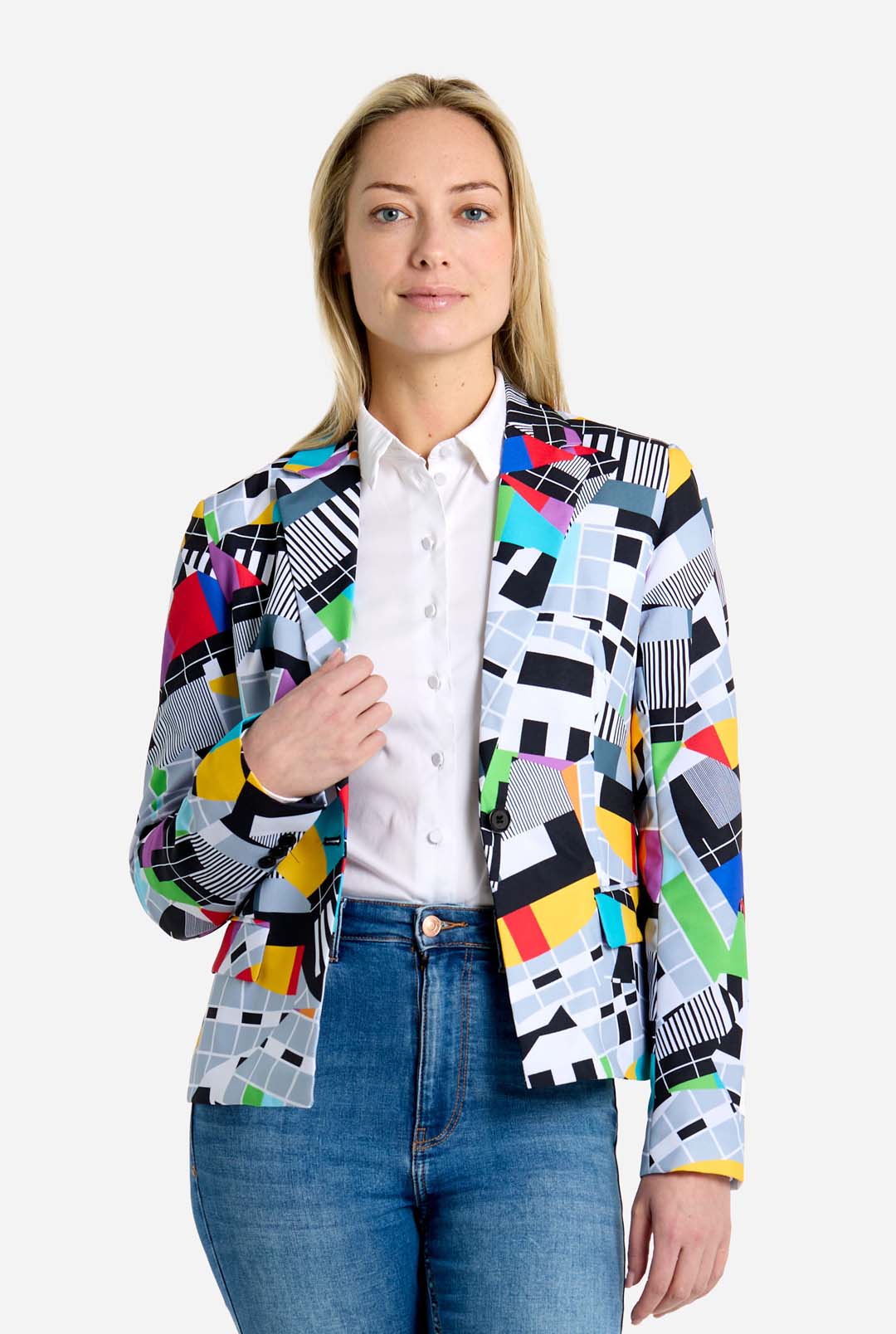 Miss Testival Blazer | Retro Blazer for Women | OppoSuits