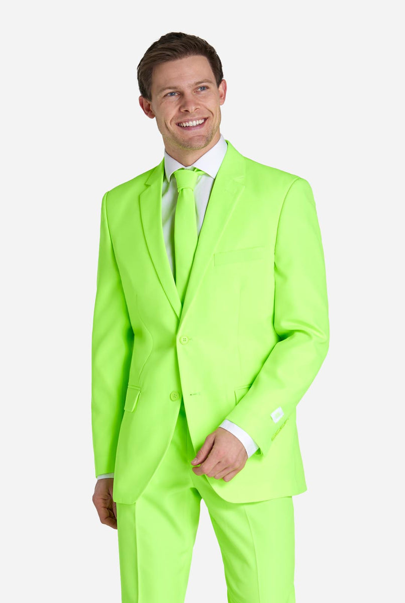 Neon Lucky Lime Suit Men s Lime Green Suit OppoSuits