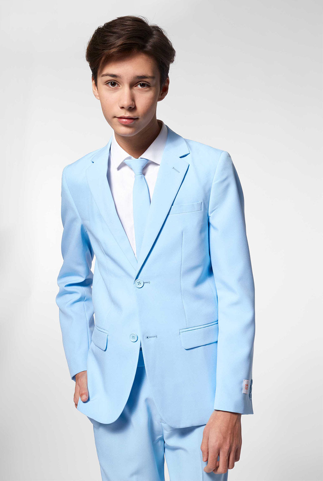 Kids Baby Blue Suit Baby Boys Piece Pale Blue Shorts Suit