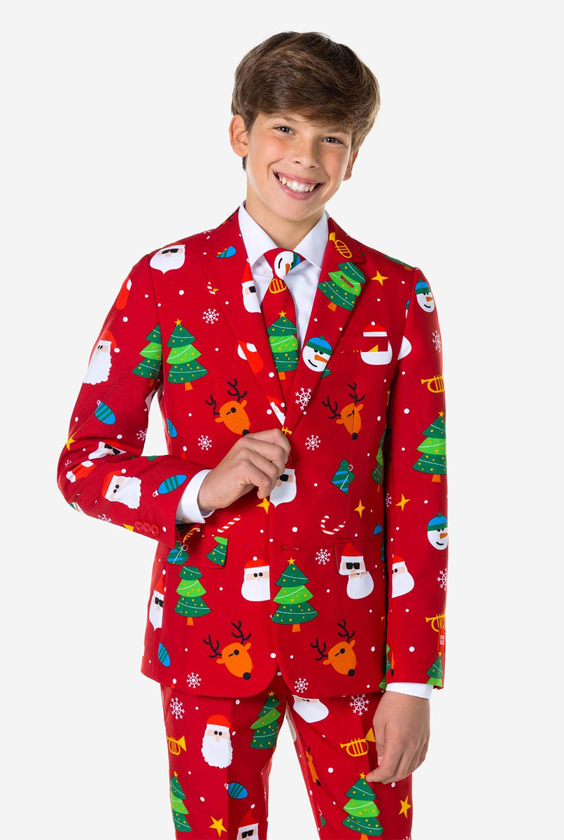 Boys store christmas suit