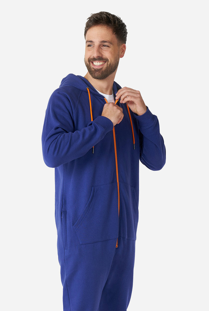 Navy Royale Onesie - OppoSuits