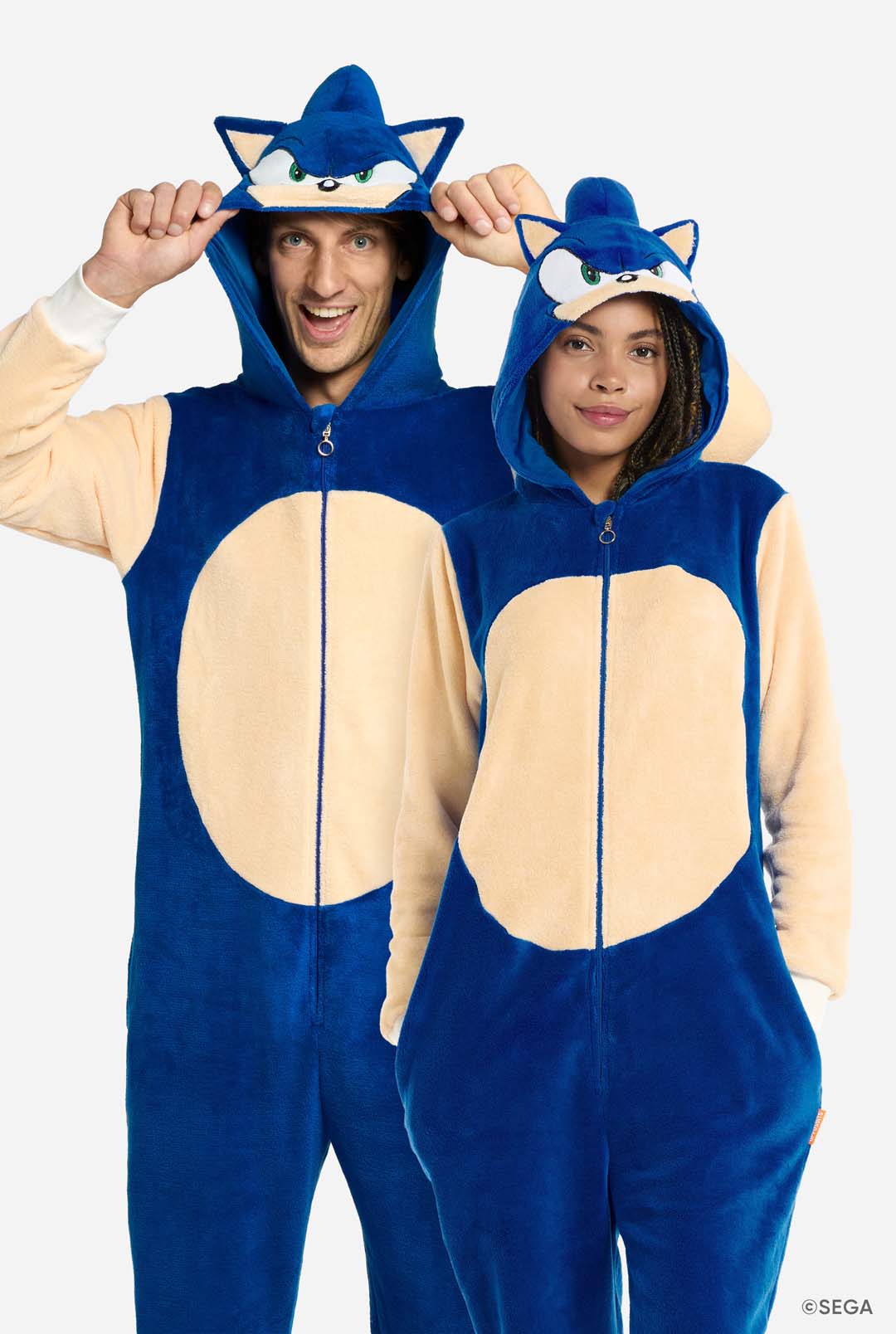 Sonic Adult Onesie official OppoSuits product photo