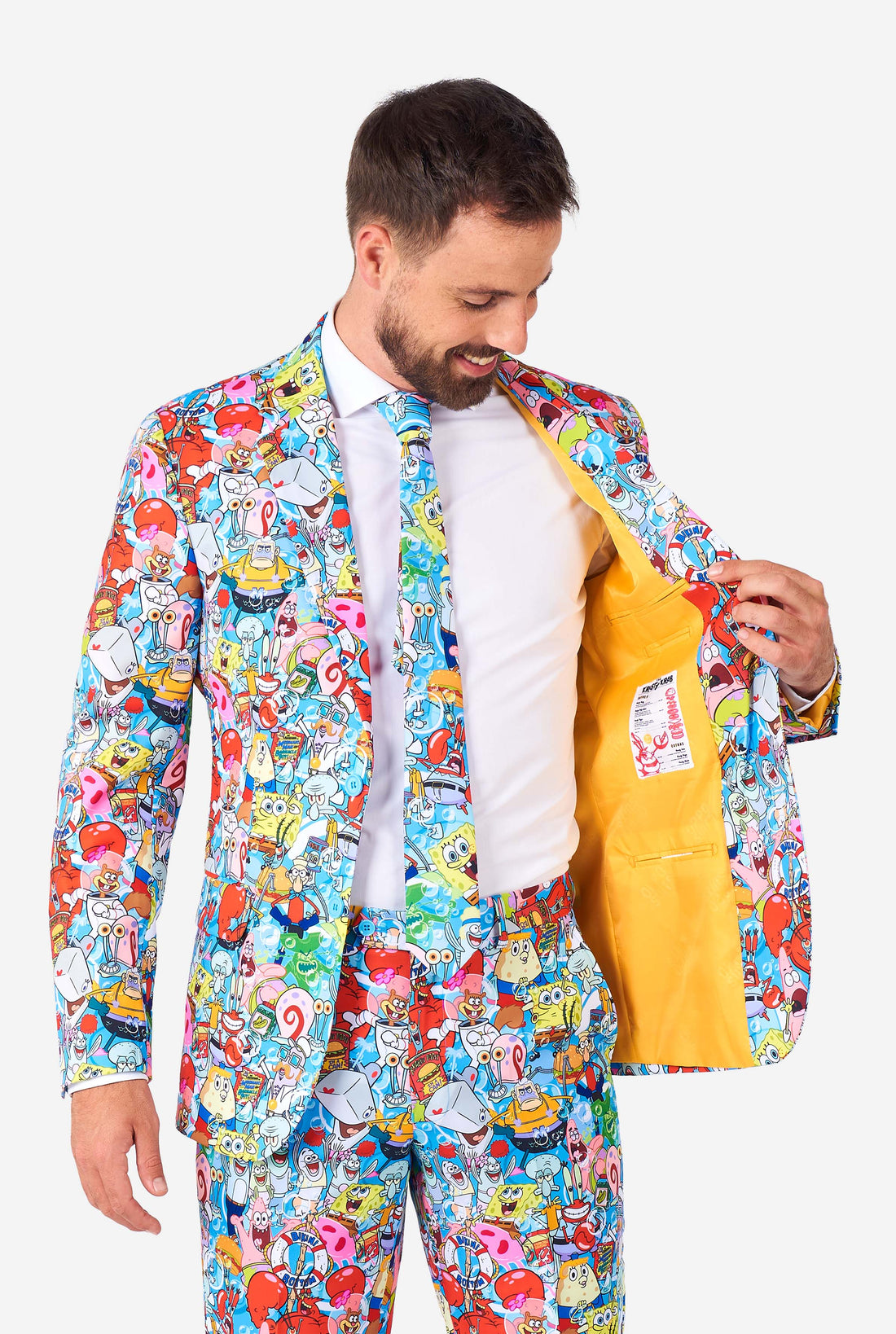 affordable printed suits for men