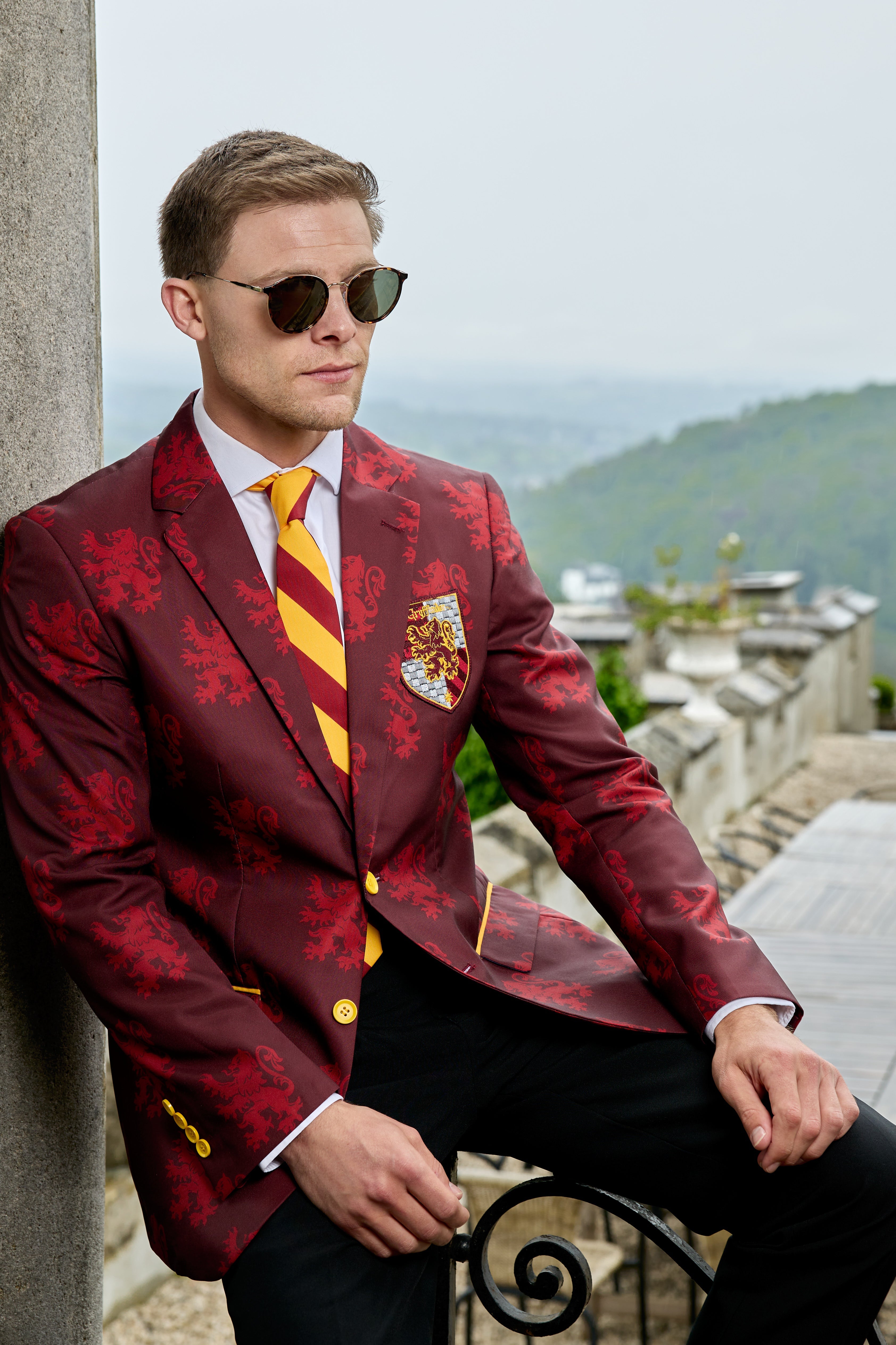 Best business casual blazers with pixel art.