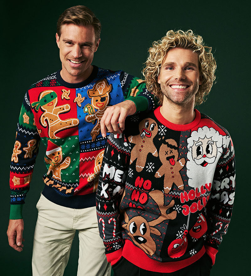 Styling A Navy Christmas Sweater: Day To Night Ideas