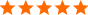 5 stars Logo Orange
