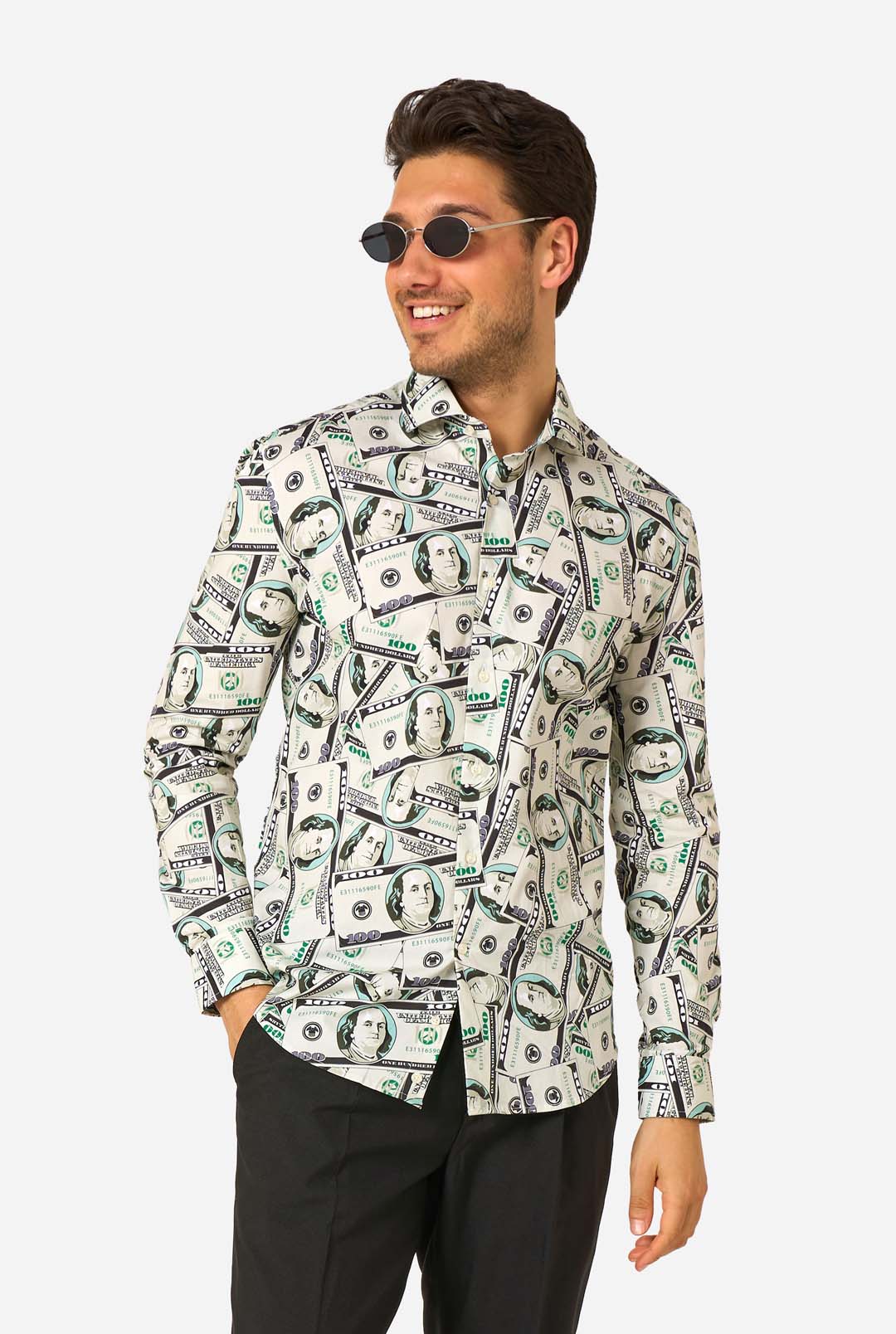 Cashanova shirt | Dollar Money print shirt | OppoSuits