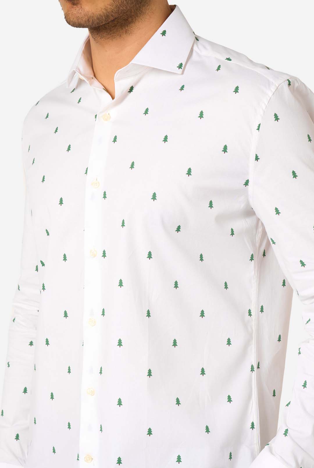 OppoSuits Men's Christmas Trees Christmas Shirt - Multi OppoSuits Men's Christmas Trees Christmas Shirt - Multi