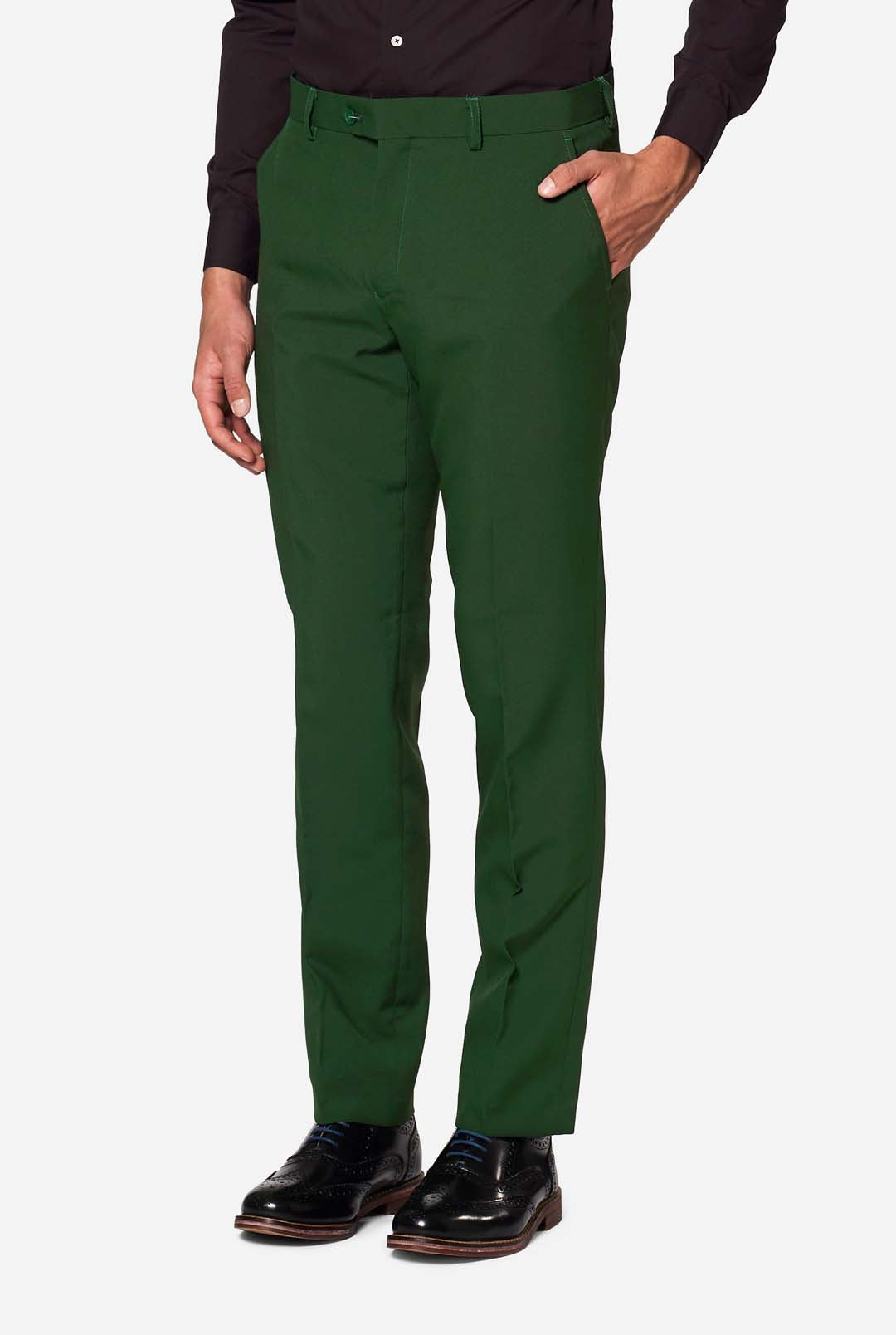 OppoSuits Men's Glorious Green Solid Color Suit, Size: 36 OppoSuits Men's Glorious Green Solid Color Suit, Size: 36