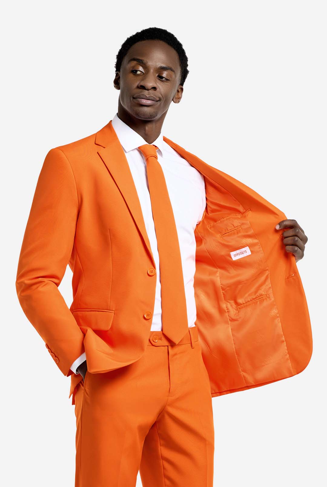 orange suit dress Fall's most requested bridesmaid shade for your girl crew! All-figure friendly orange gowns for your dream wedding squad. @jasmynechantel . . #ChicSew #BurntOrangeBridesmaid #FallWeddingBridalParty #MixMatchBridesmaid #BridalSquadGoals