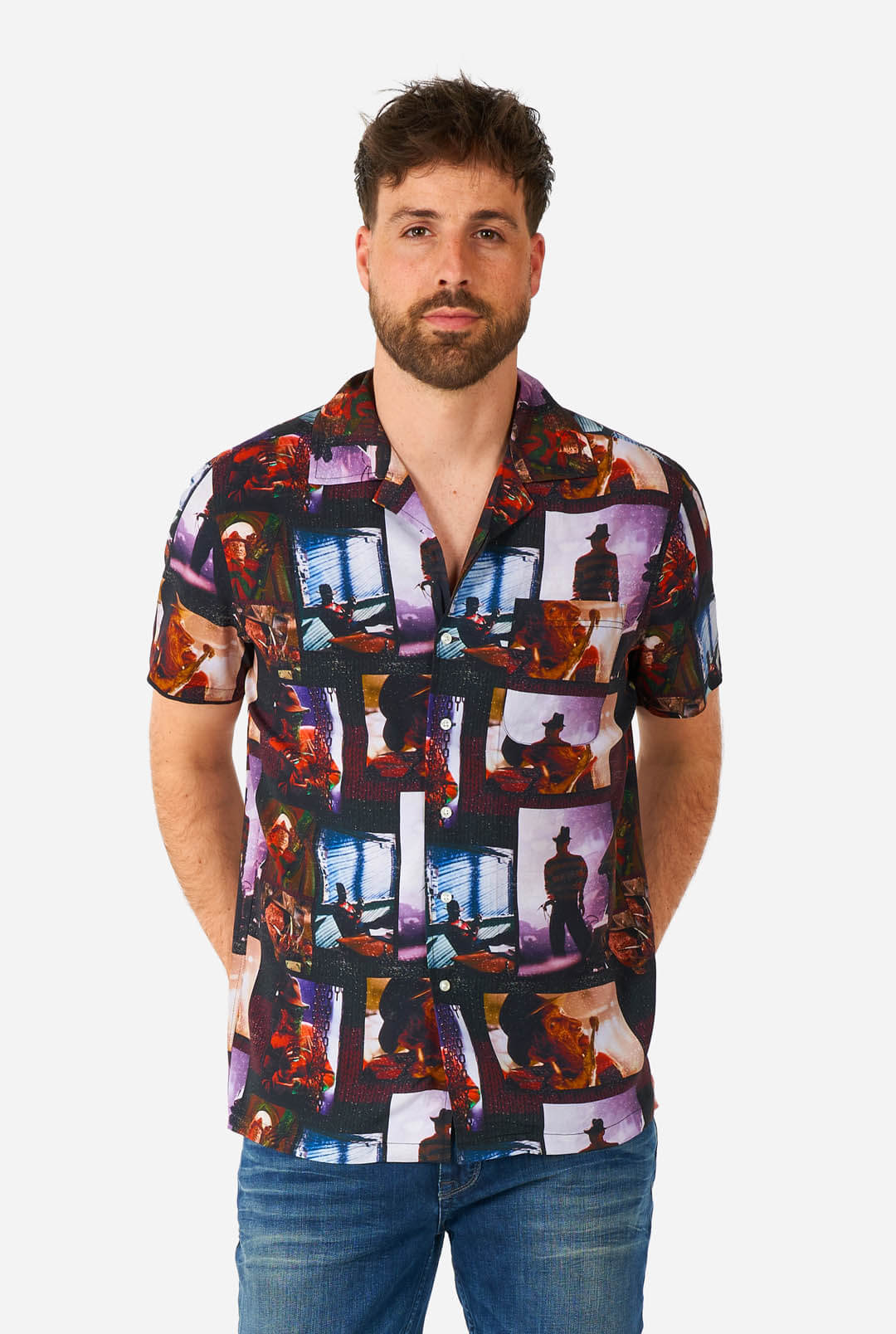 freddy krueger dress shirt A Nightmare on Elm Street Freddy Krueger T-Shirt