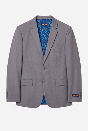 Image of a grey blazer from OppoSuits Daily.