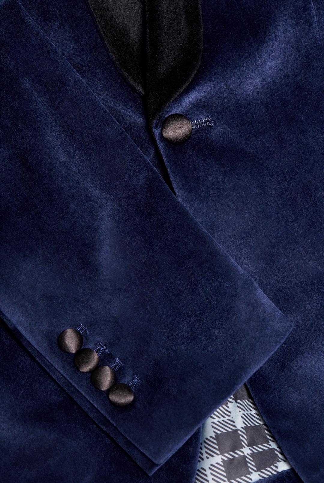 blue velvet dress jacket Margarita Navy Blue Velvet Jacket Dress  Sandhya Garg
