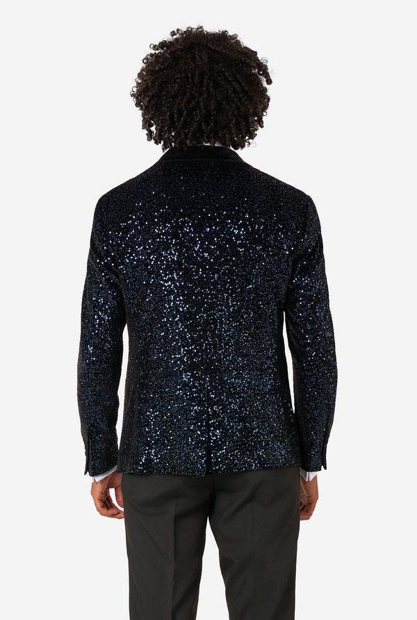 Dinner Jacket - Navy Sequins
