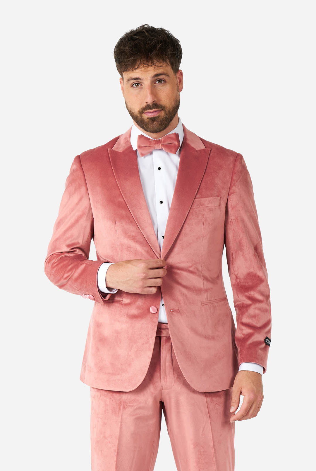 pink tuxedo dress Sheath/Column Sweetheart Fuchsia Long Prom Elegant Evening Gowns SELINADRESS 1 button Adrianna Papell Women's Crepe Tuxedo