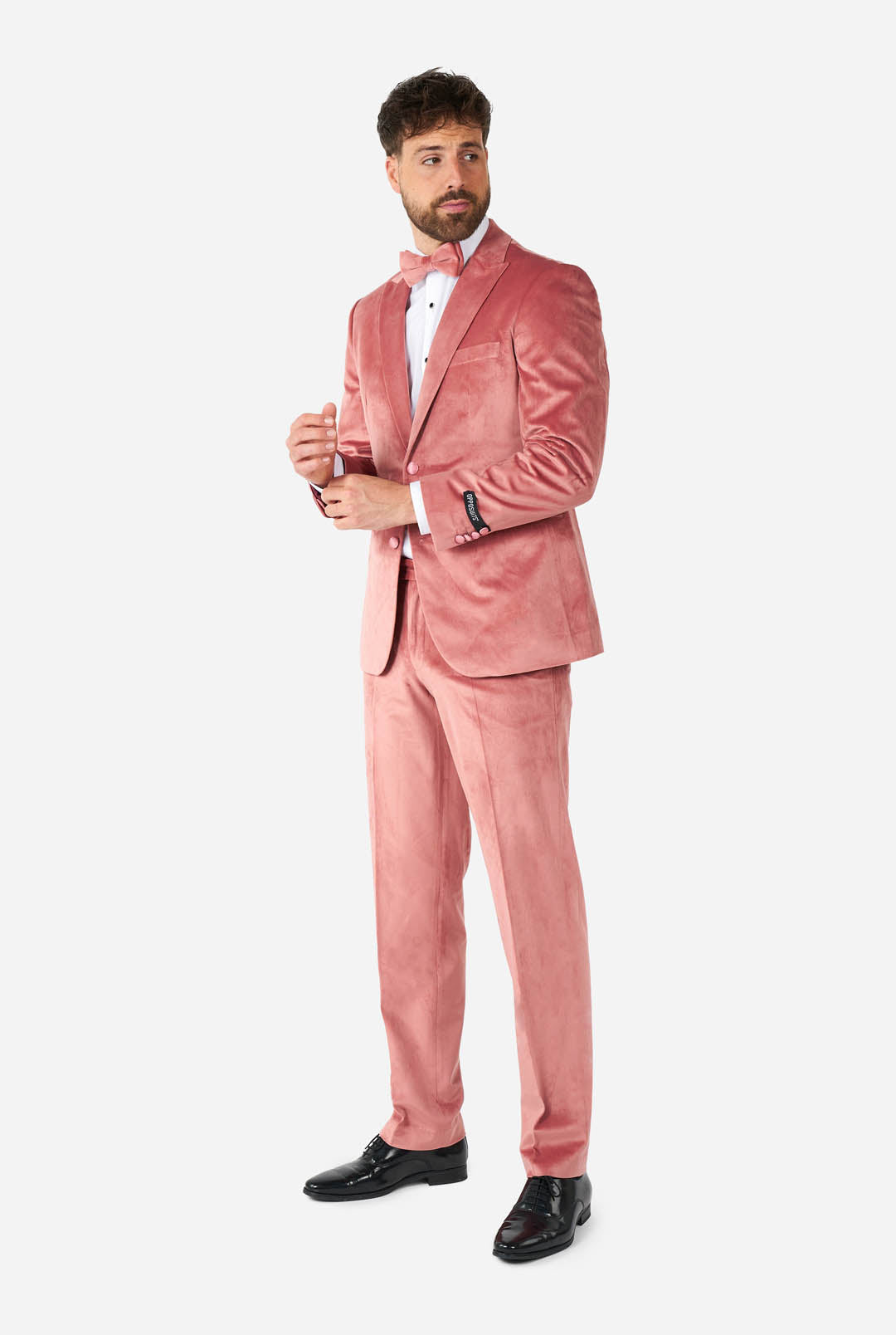 Vintage Pink Velvet | Velvet Tuxedo for Men