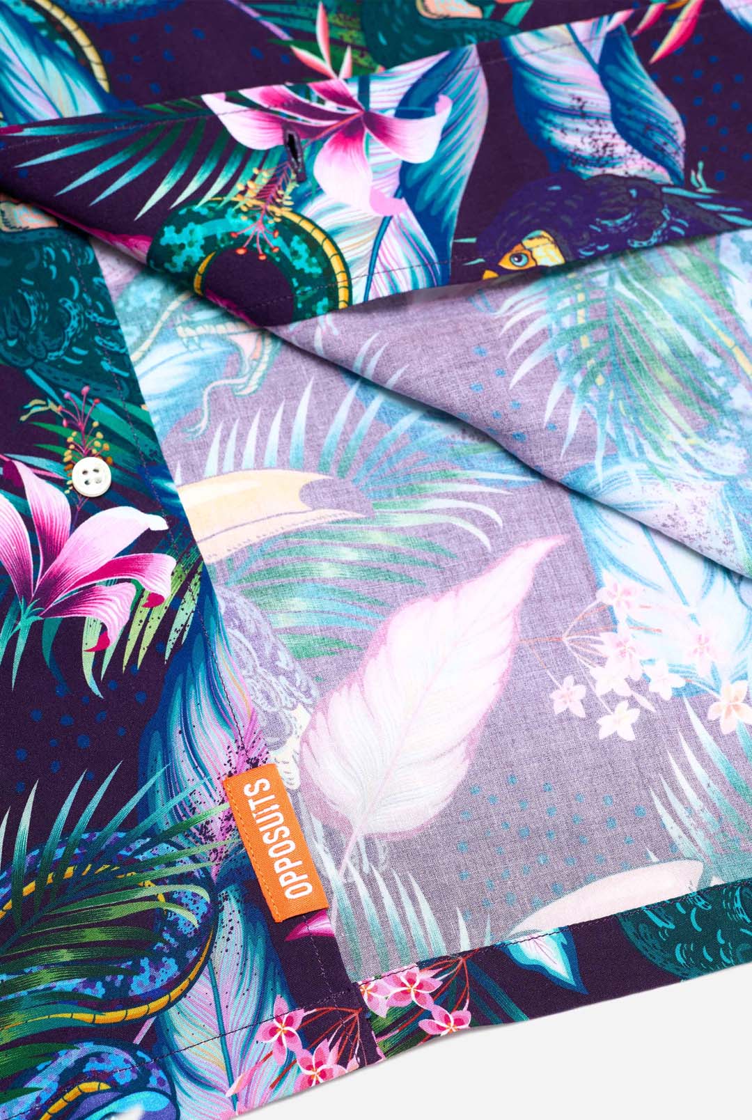 Night Jungle | Tropical Hawaiian shirt | OppoSuits