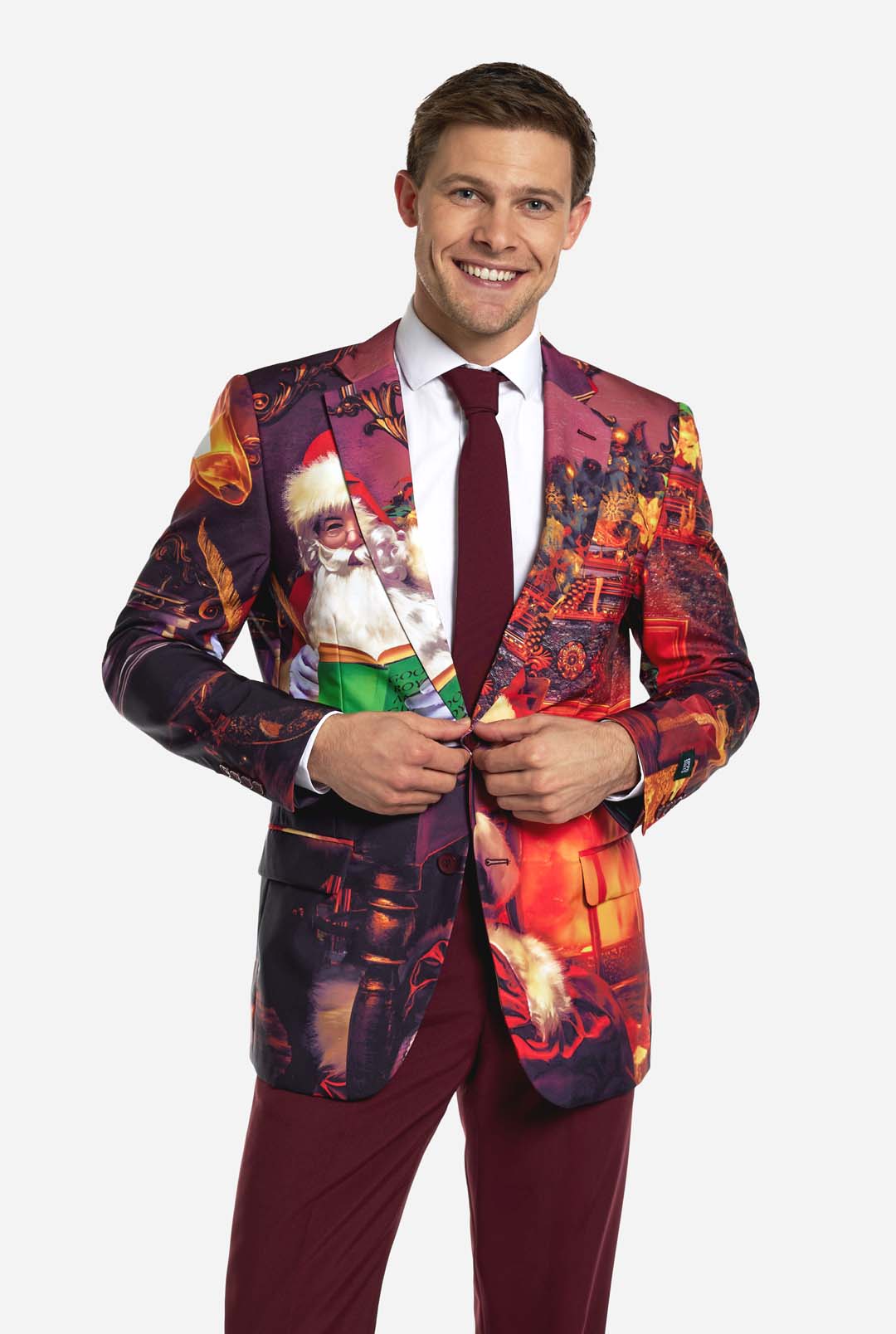 Classic Clause Suit | Men's Christmas Suit | OppoSuits US 44 Classic Clause Suit | Men's Christmas Suit | OppoSuits US 44