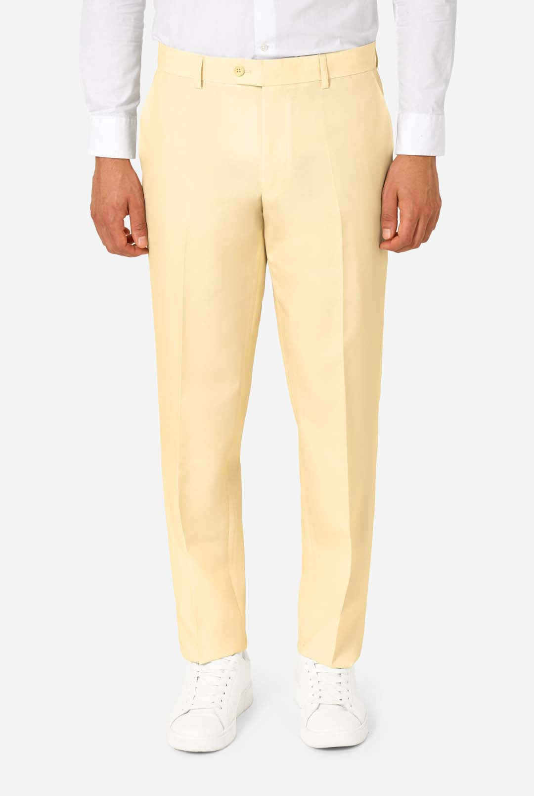 OppoSuits Men's Solid Color Suit - Pastellow - Size 40 OppoSuits Men's Solid Color Suit - Pastellow - Size 40