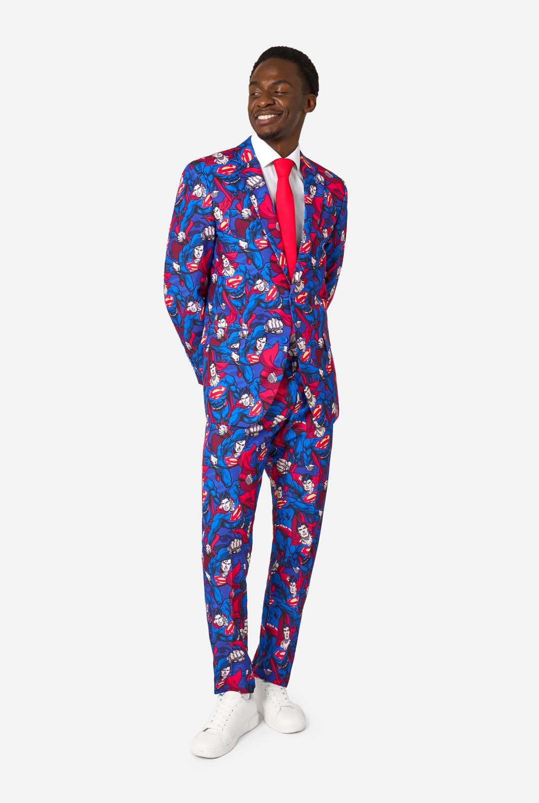 Adults Opposuits Superman Man of Tomorrow Suit - Extra Large 44 Adults Opposuits Superman Man of Tomorrow Suit - Extra Large 44