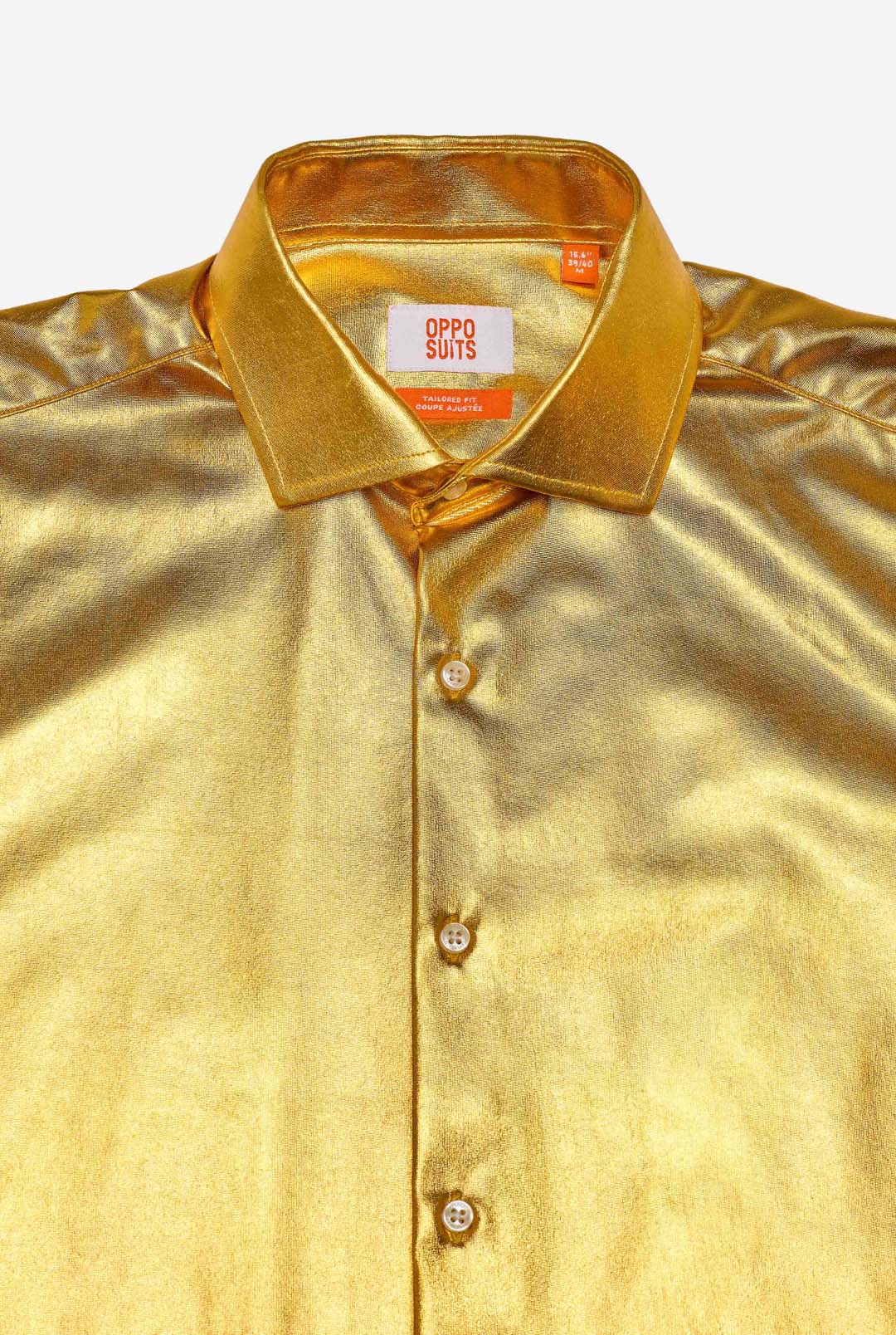 Groovy Gold Shirt | Golden Mens Shirt | OppoSuits 2XL Groovy Gold Shirt | Golden Mens Shirt | OppoSuits 2XL