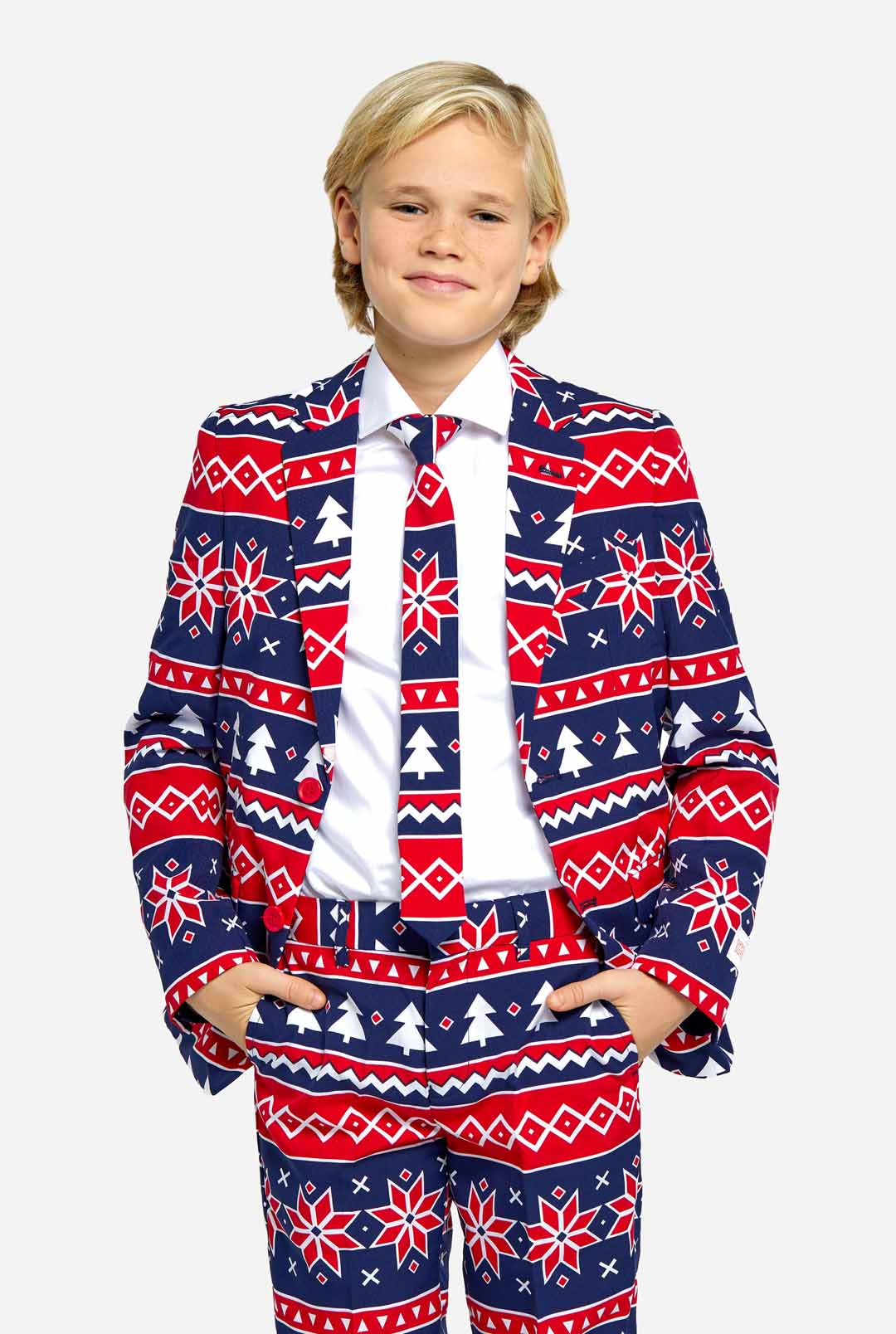Nordic Noel Suit | Teen Boys Christmas Suit