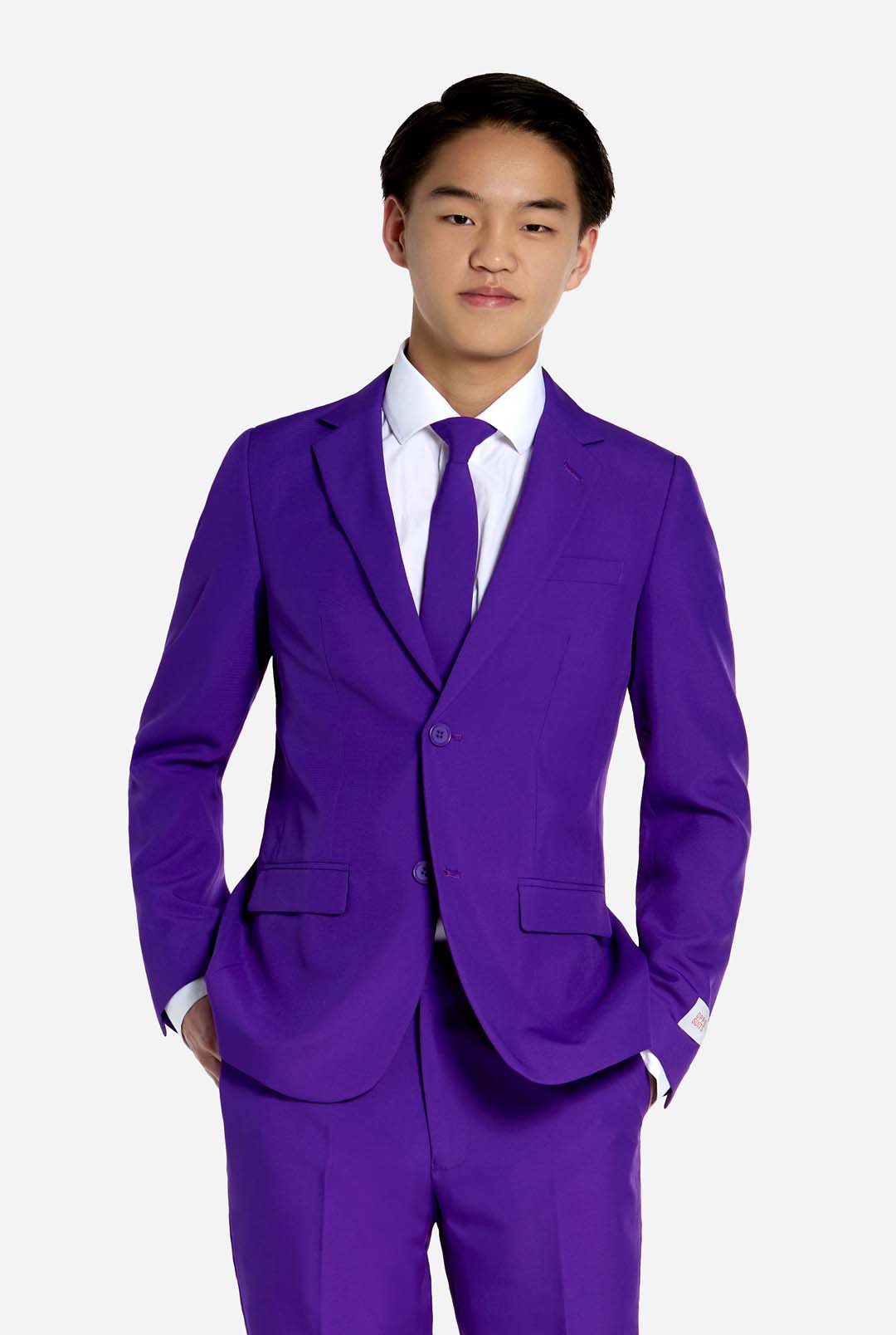 OppoSuits Big Boys Purple Prince 3-Piece Suit - Purple
