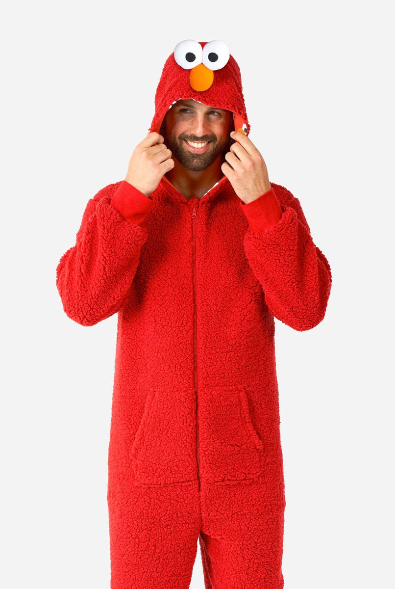 Elmo Onesie | Sesame Street Adult Onesie | OppoSuits