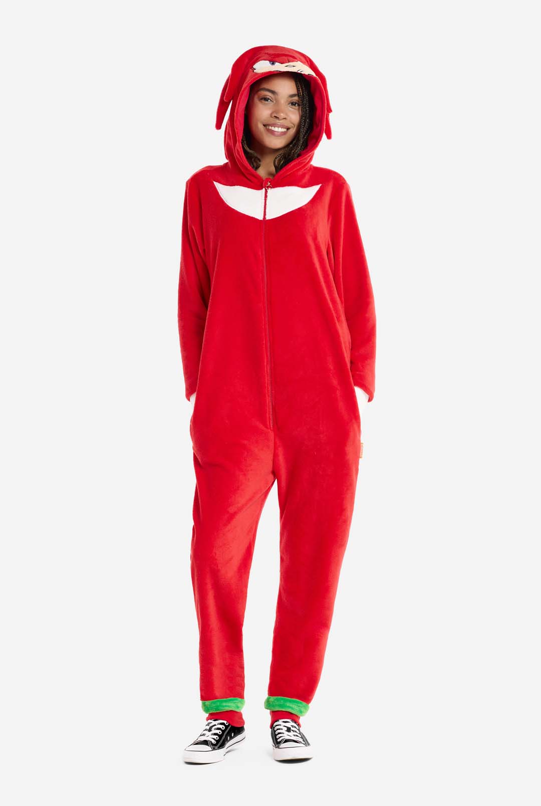 Christmas Pajamas Character Onesie Pajamas For Adults Knuckles
