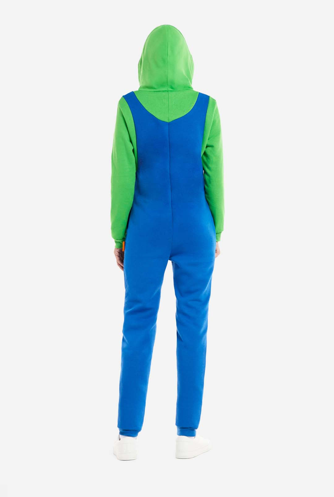 Joshi Kostüm SAZAC Kigurumi Super Mario Bros Luigi - Onesie Jumpsuit Halloween Bowser Kostüm