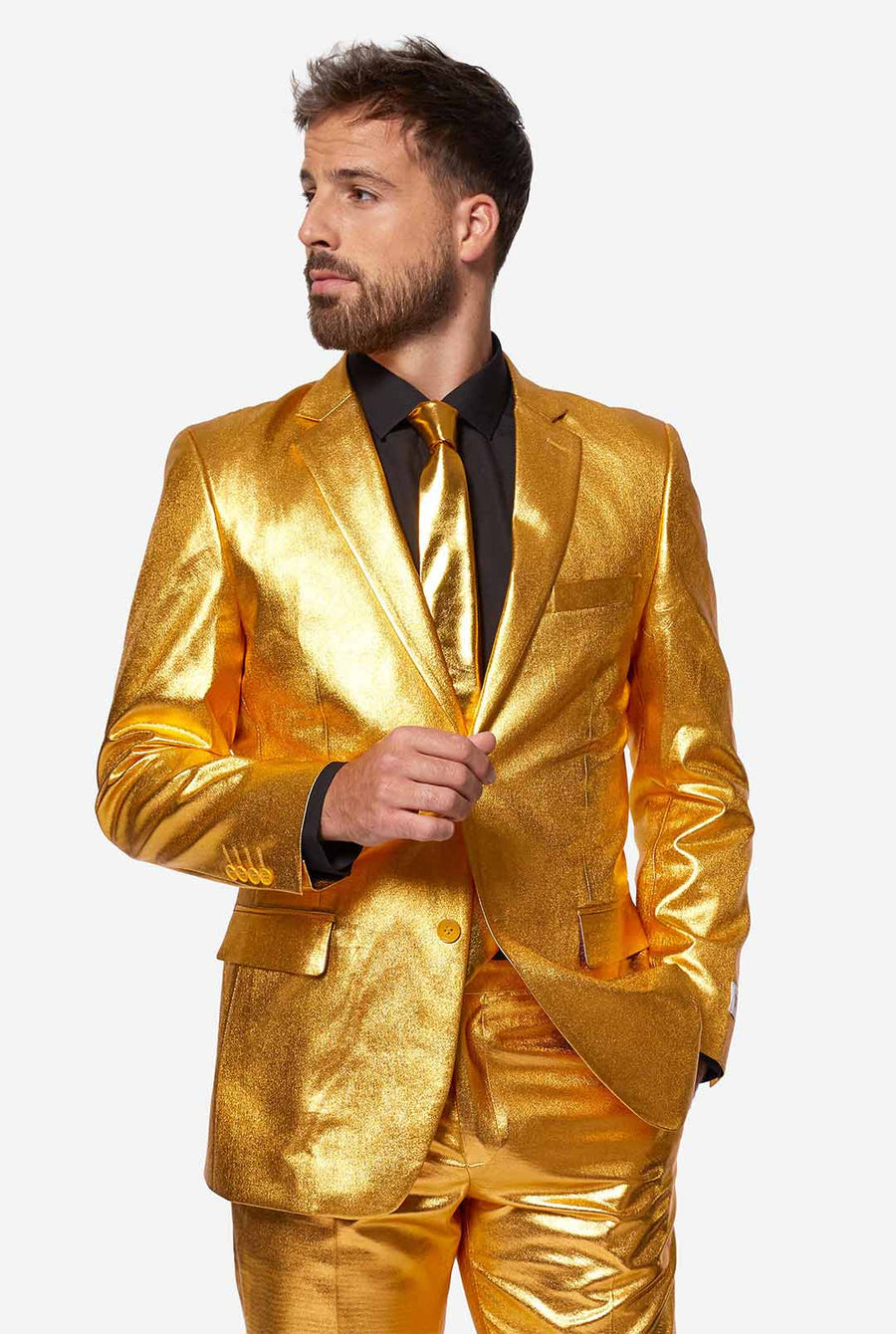 Groovy Gold | Golden foil print Men's Suit | OppoSuits Groovy Gold | Golden foil print Men's Suit | OppoSuits