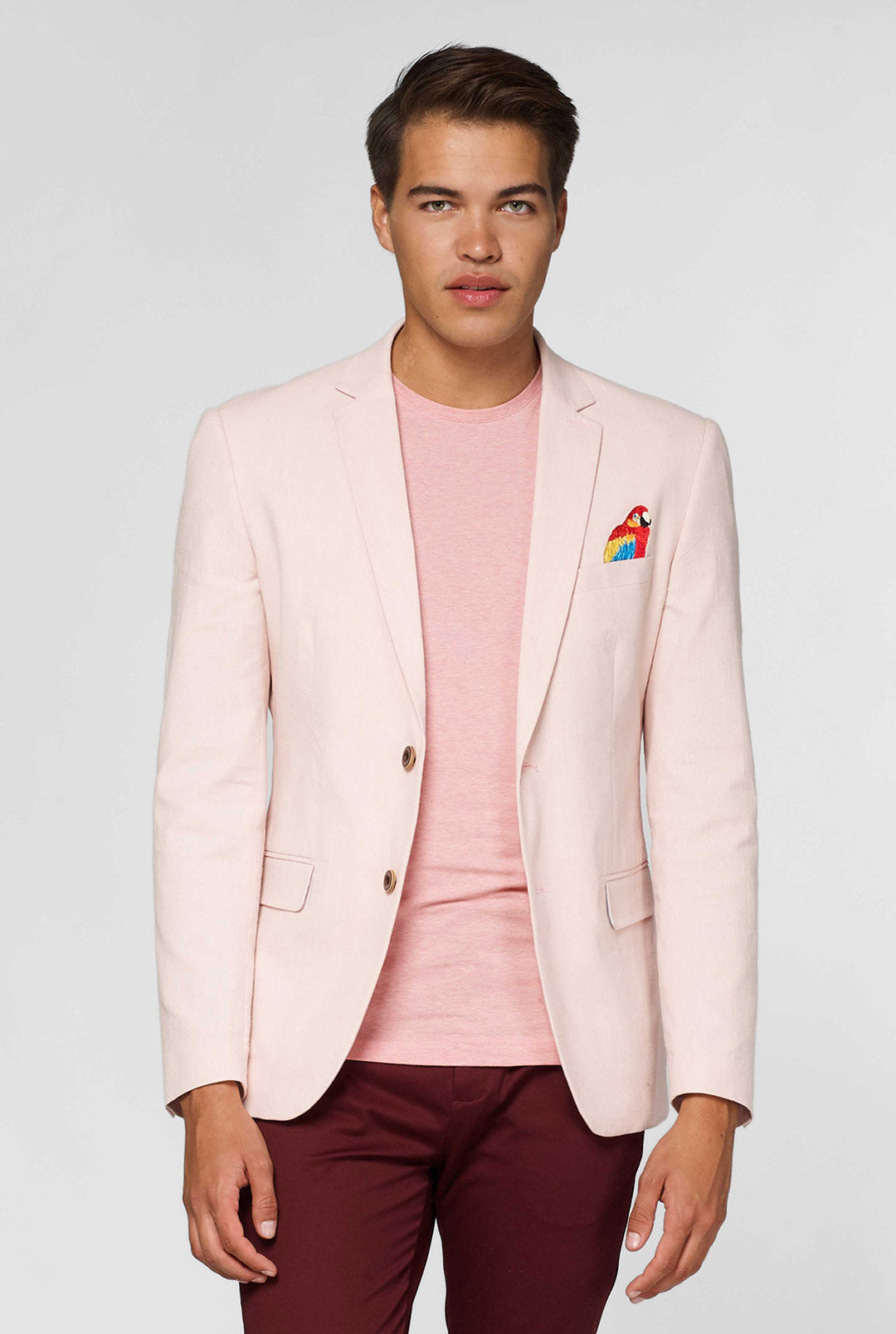 Tropical Birdie Pink | Men's Blazer