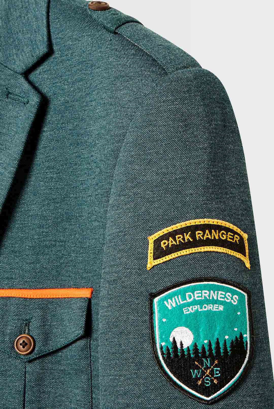 Dprk Ranger Jacket Park Ranger | Green Men's Blazer | OppoSuits Deluxe