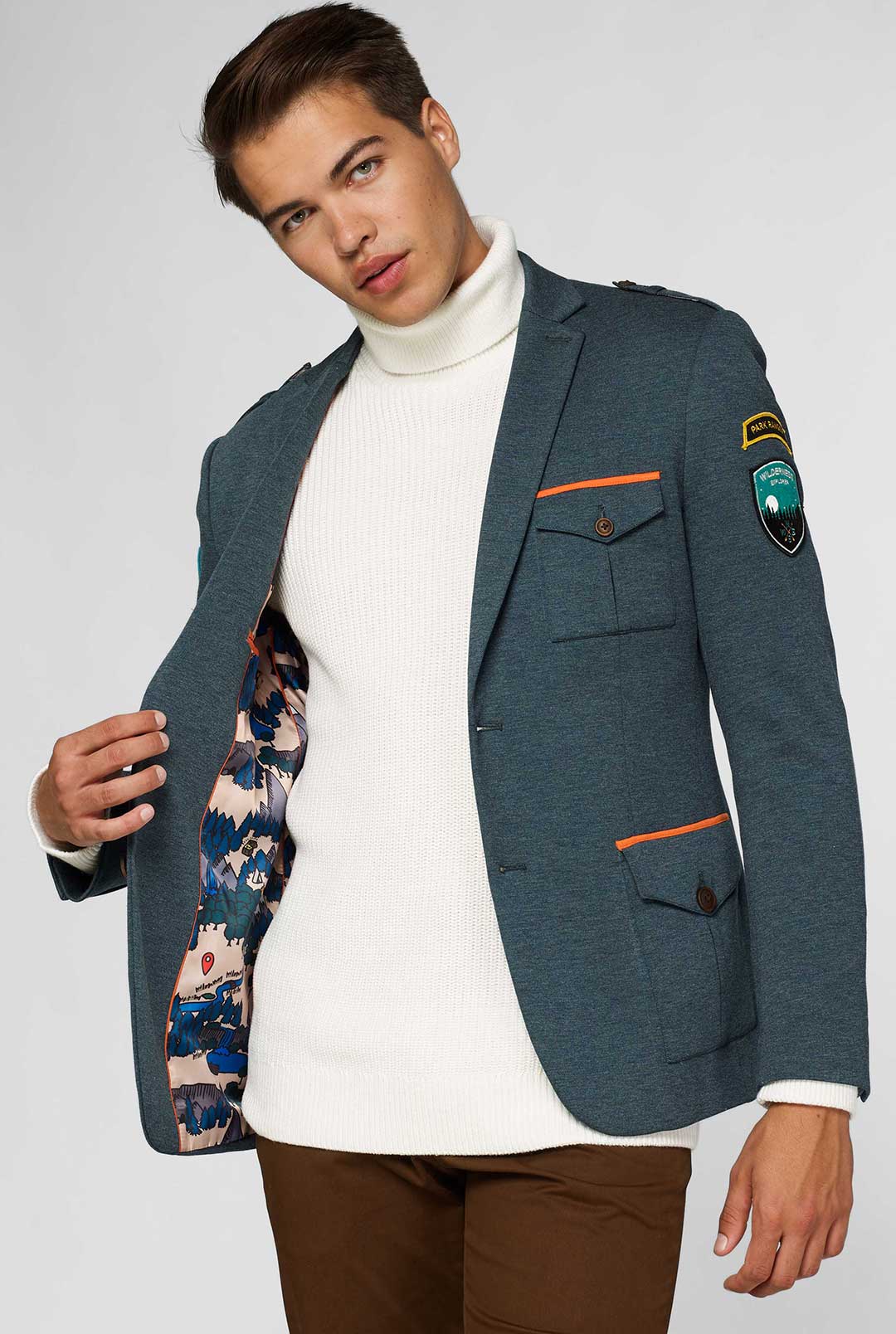 Dprk Ranger Jacket Park Ranger | Green Men's Blazer | OppoSuits Deluxe
