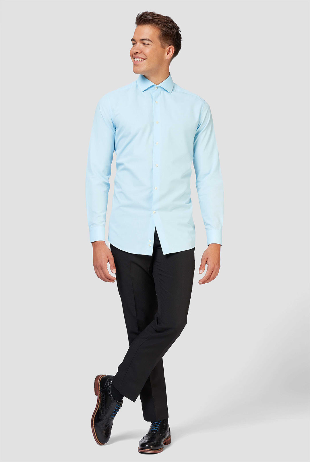 dress shirts for blue suits OppoSuits - Cool Color:Deep Teal feature_Chapel Train Men Blue 2 Piece Cream Sportmax dress with