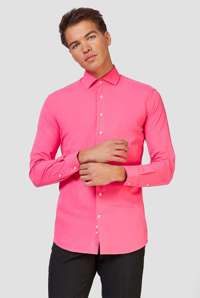 fitted lace wedding dress OppoSuits Pink Men's Mr. Pink Shirt