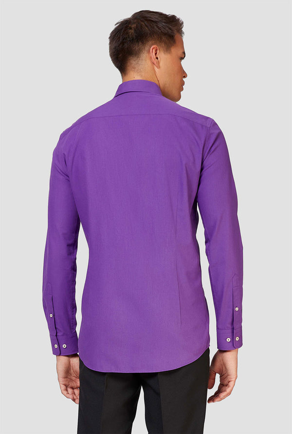 violet dress shirts for men Purple Prince Shirt | Long Sleeved Dress Shirt