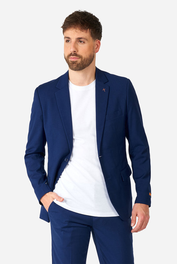 Daily Blue | Dark Blue Casual Business Suit | OppoSuits Daily Blue | Dark Blue Casual Business Suit | OppoSuits