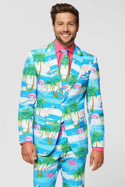 Pink flamingo suit on sale jacket