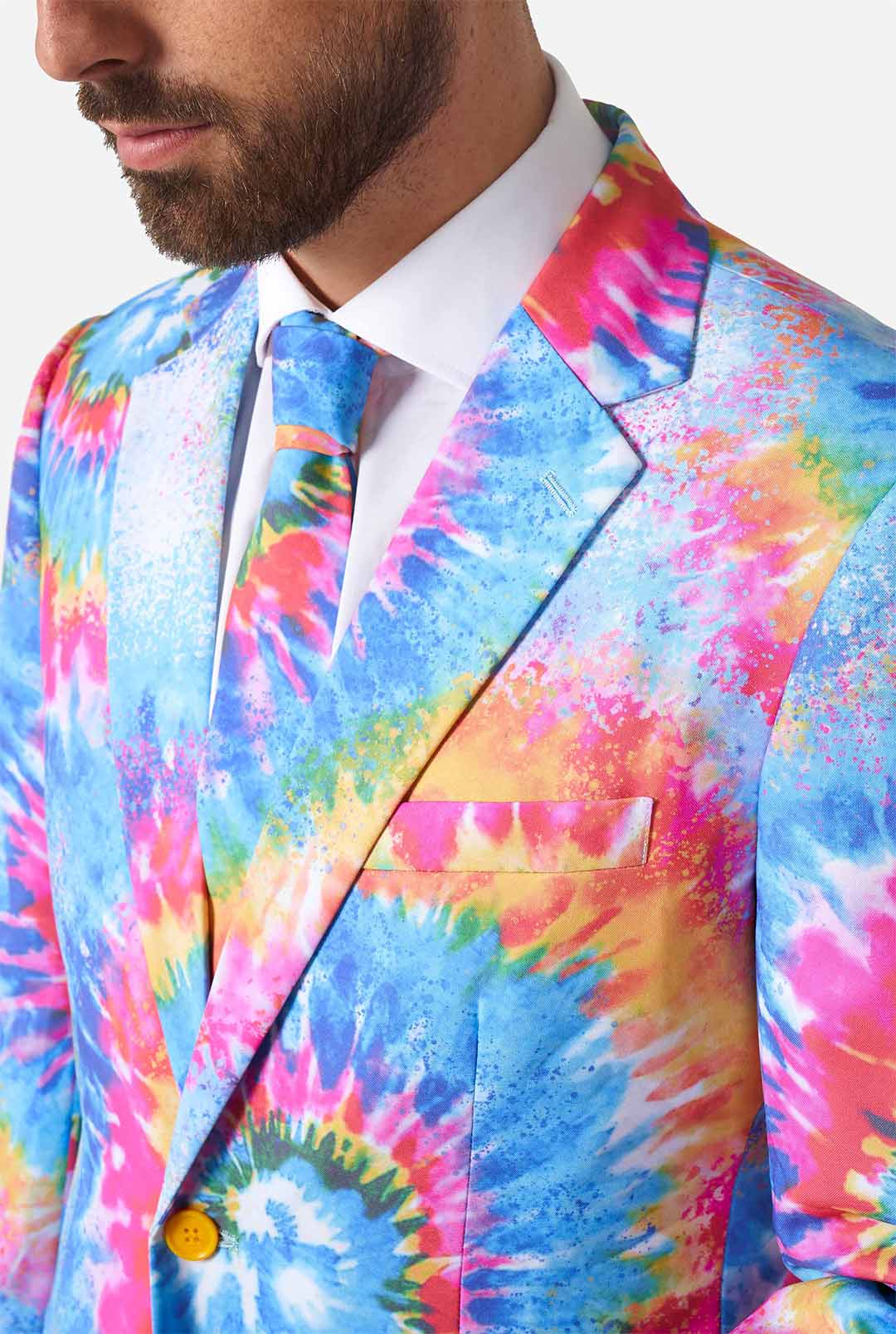 OppoSuits - Mr. Tie Dye - Rainbow Pride Suit OppoSuits - Mr. Tie Dye - Rainbow Pride Suit