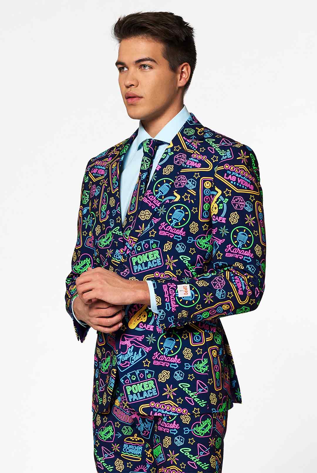 Opposuits Men's Mr. Vegas Casino Suit, Size: 42, Multicolor Opposuits Men's Mr. Vegas Casino Suit, Size: 42, Multicolor