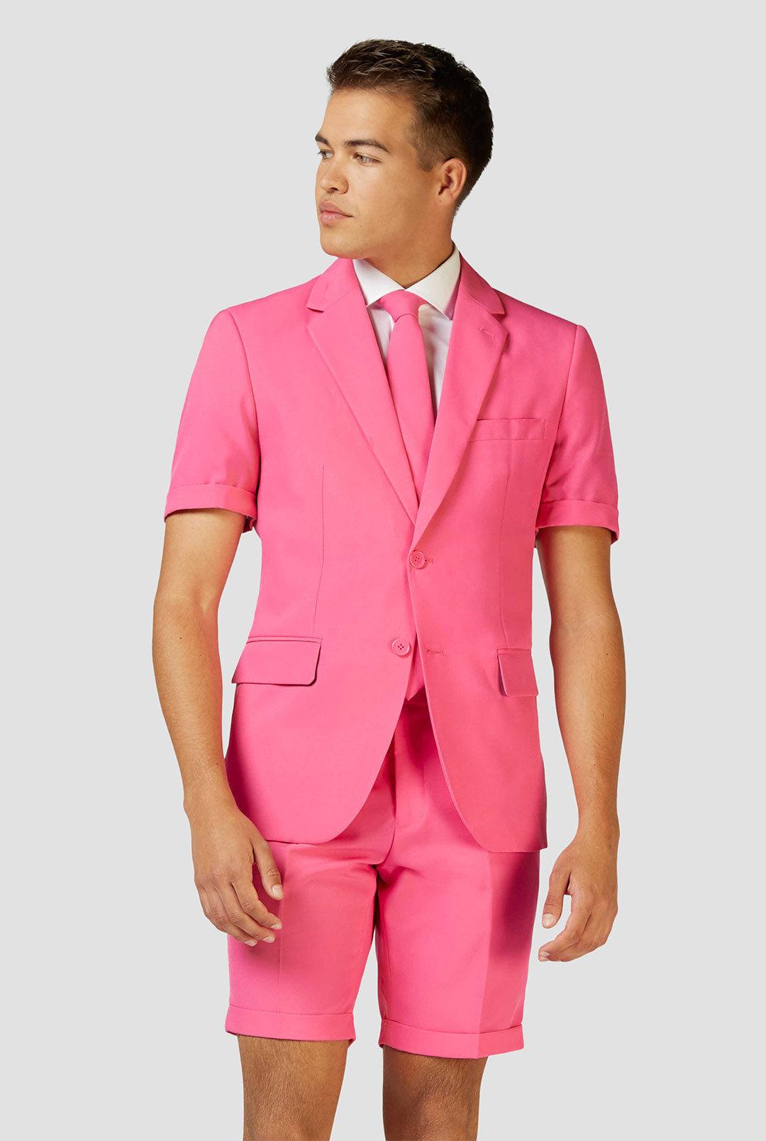 OppoSuits Men's Mr. Pink Summer Suit