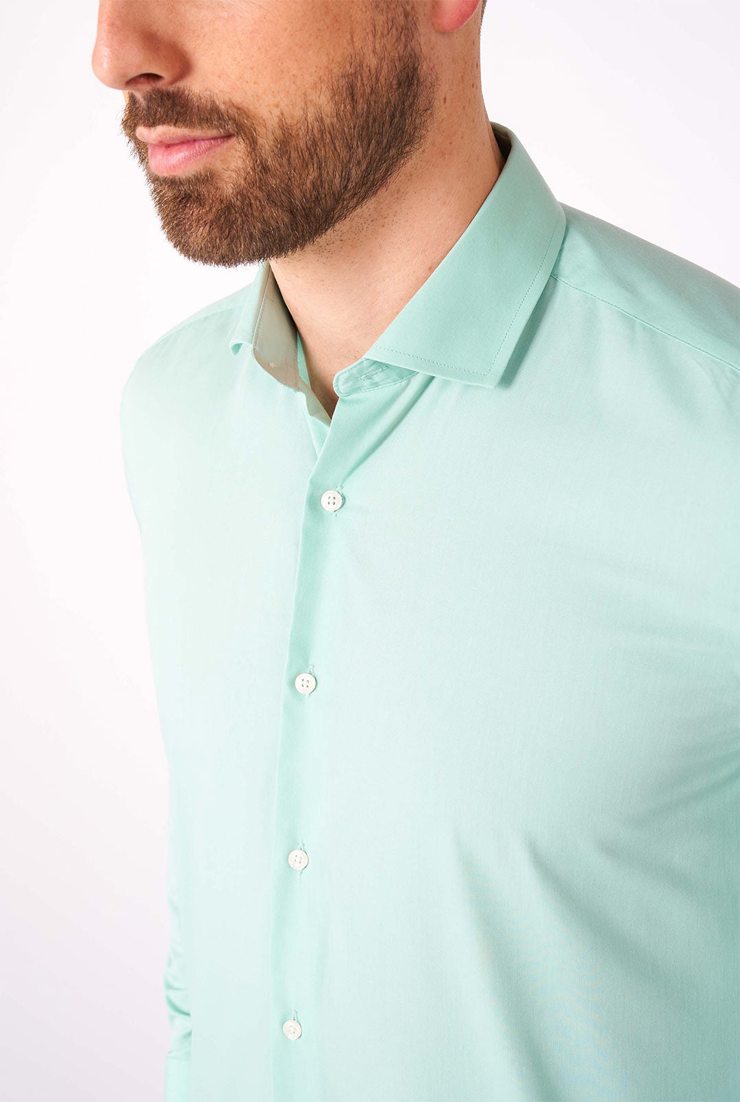 mens green dress shirt Magic Mint Men's The President's post depicting Made of cotton easy CollVelvet Sash Options:Dress with Jewel Sash