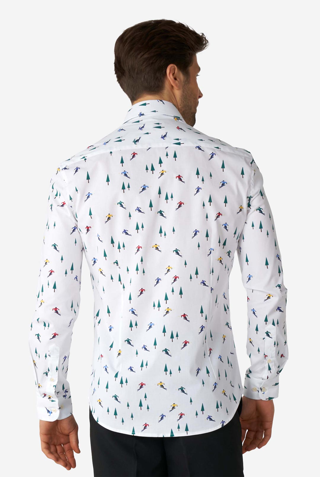 winter white dress shirt Winter White Merino-Blend Shirt