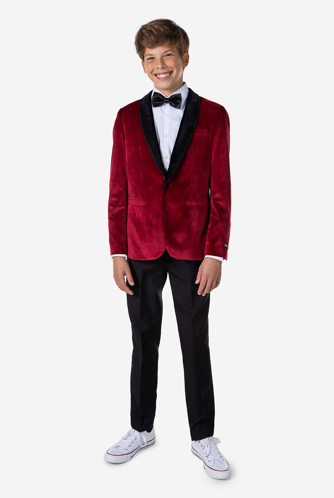 Dinner Jacket Burgundy Teen Christmas Blazer OppoSuits