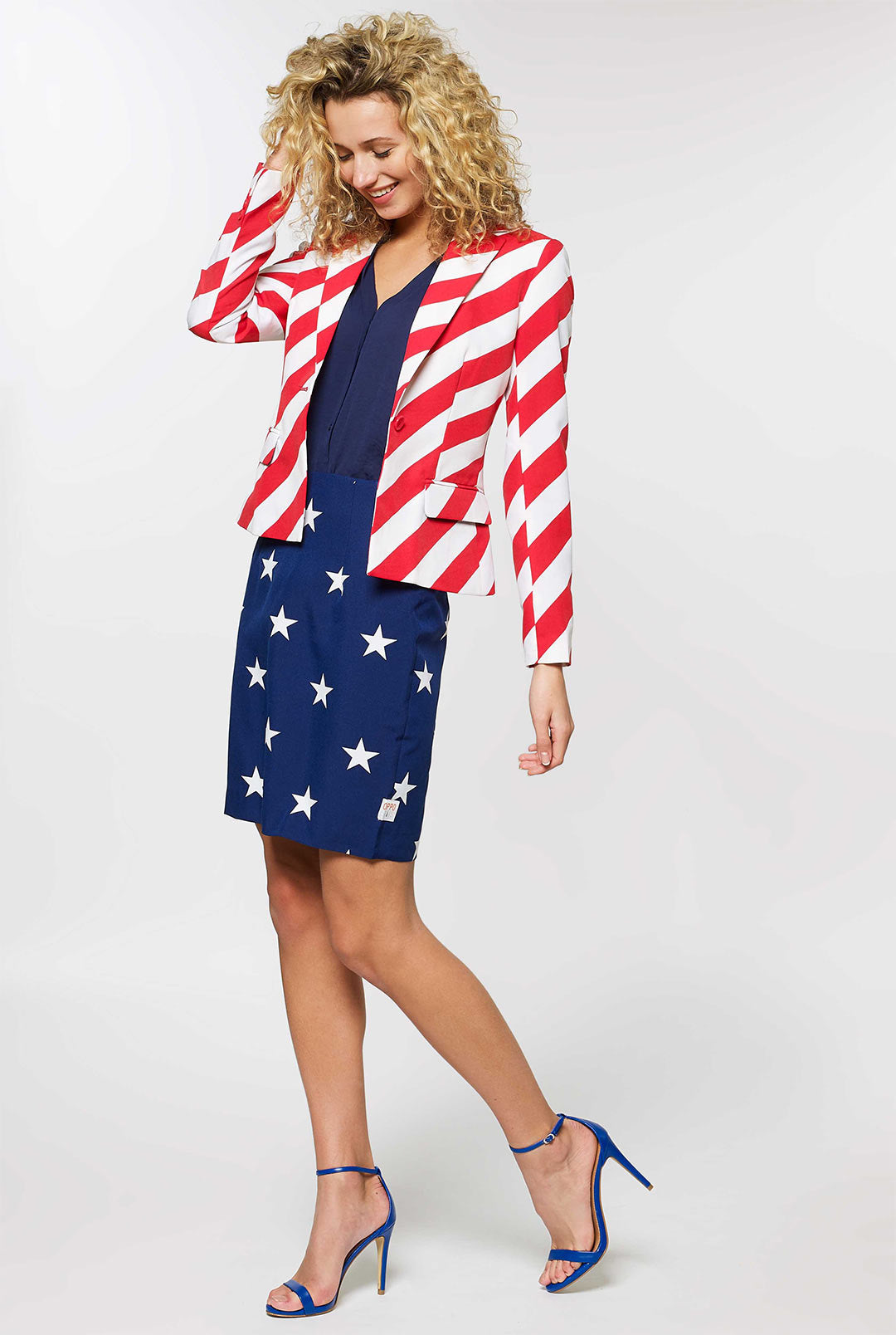 american flag dress women Women's Made in USA Stars and Stripes Travel Tank L / Red/White/Blue Package Contents Rasta Imposta womens Flag Usa