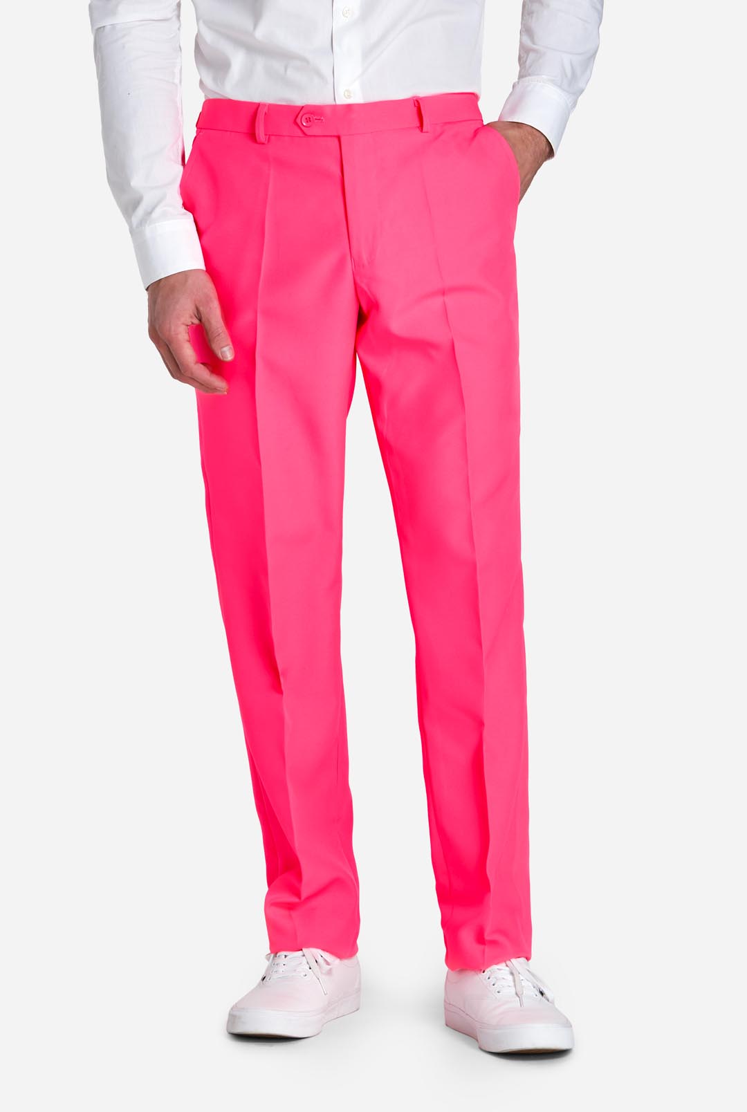OppoSuits Men's Suit - Neon Pink Power - Pink - Size 38 OppoSuits Men's Suit - Neon Pink Power - Pink - Size 38